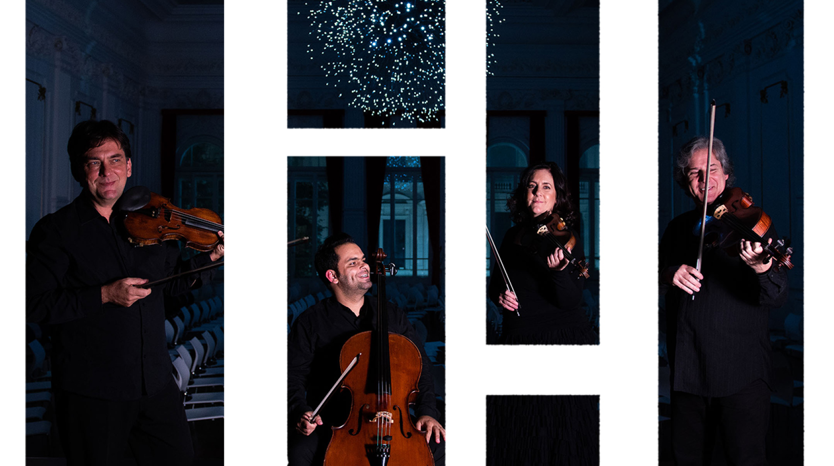 Foto do Quarteto de Cordas da Cidade de São Paulo