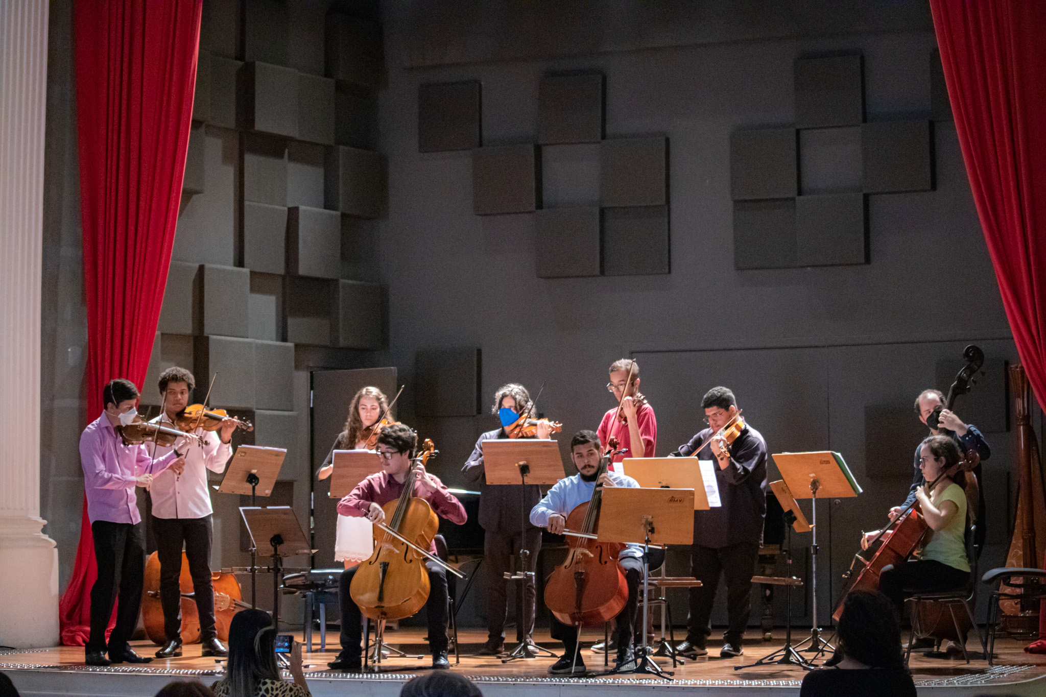 Foto de participantes do Recital