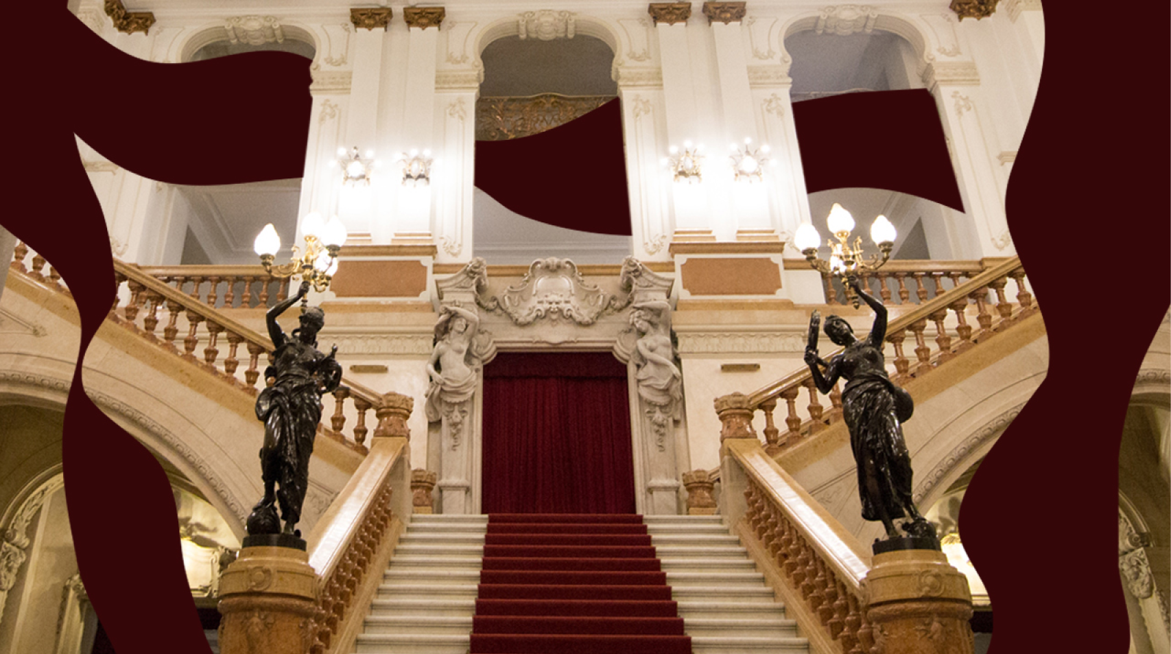 Foto do Saguão do Theatro Municipal