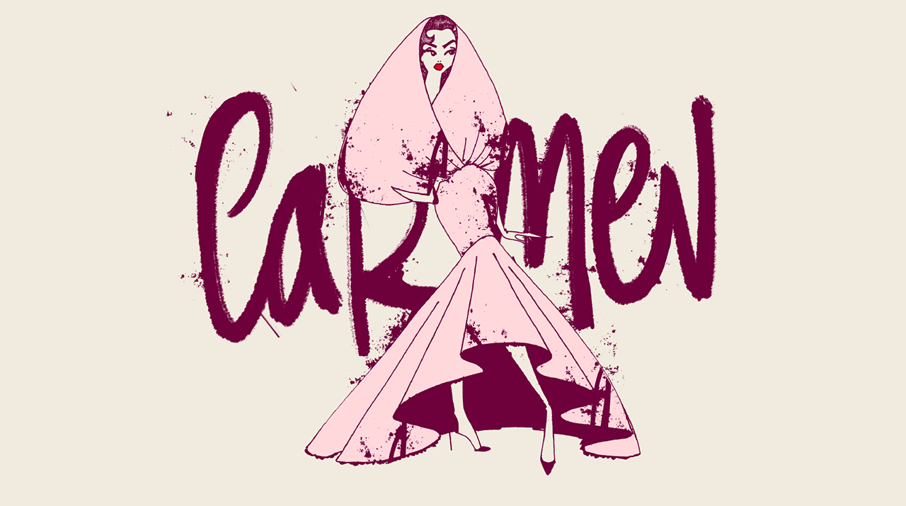 ilustração sobre a Ópera Carmen