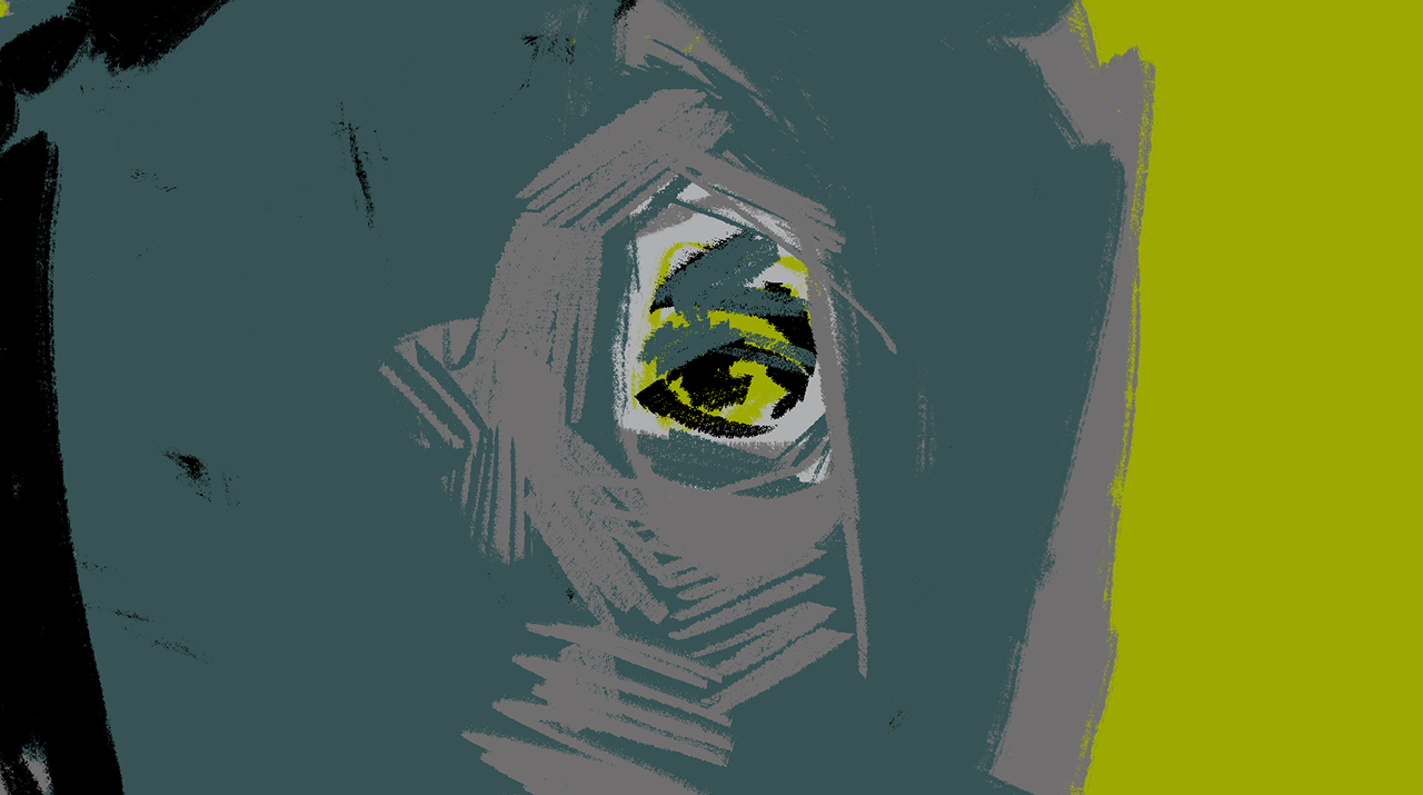 Ilustração sobre a Ópera O Olhar de Judith – Judith’s Gaze (double bill)